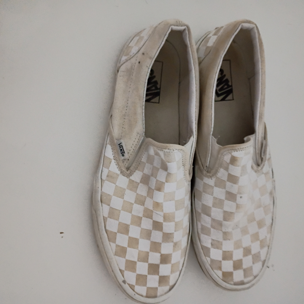 Vans Checkerboard Slip-On Sneakers